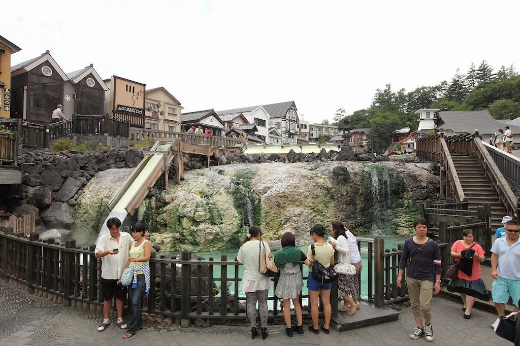 Kusatsu Onsen Ryokan Yoshinoya Hotel Екстериор снимка