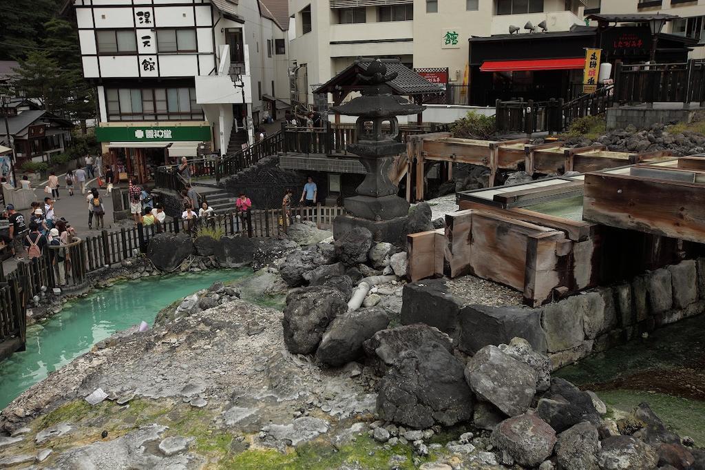 Kusatsu Onsen Ryokan Yoshinoya Hotel Екстериор снимка