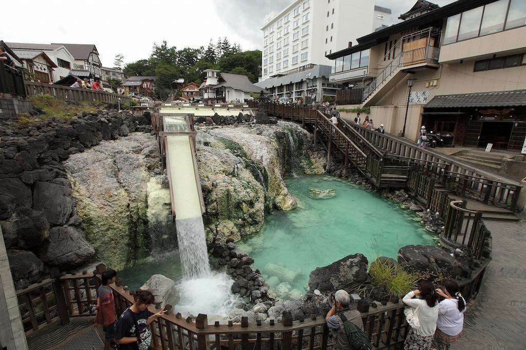 Kusatsu Onsen Ryokan Yoshinoya Hotel Екстериор снимка