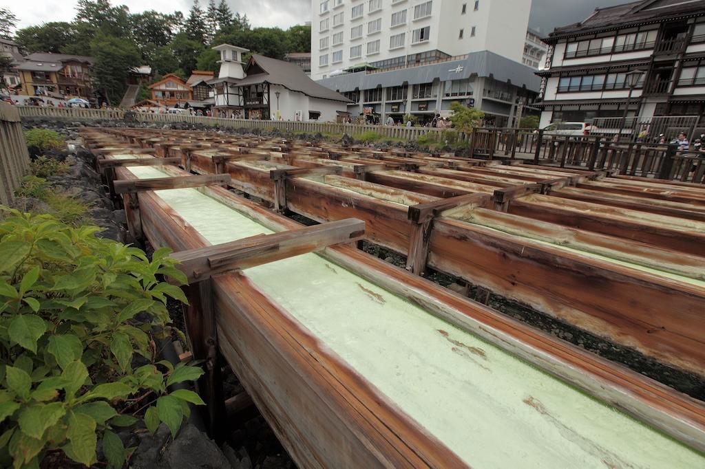 Kusatsu Onsen Ryokan Yoshinoya Hotel Екстериор снимка