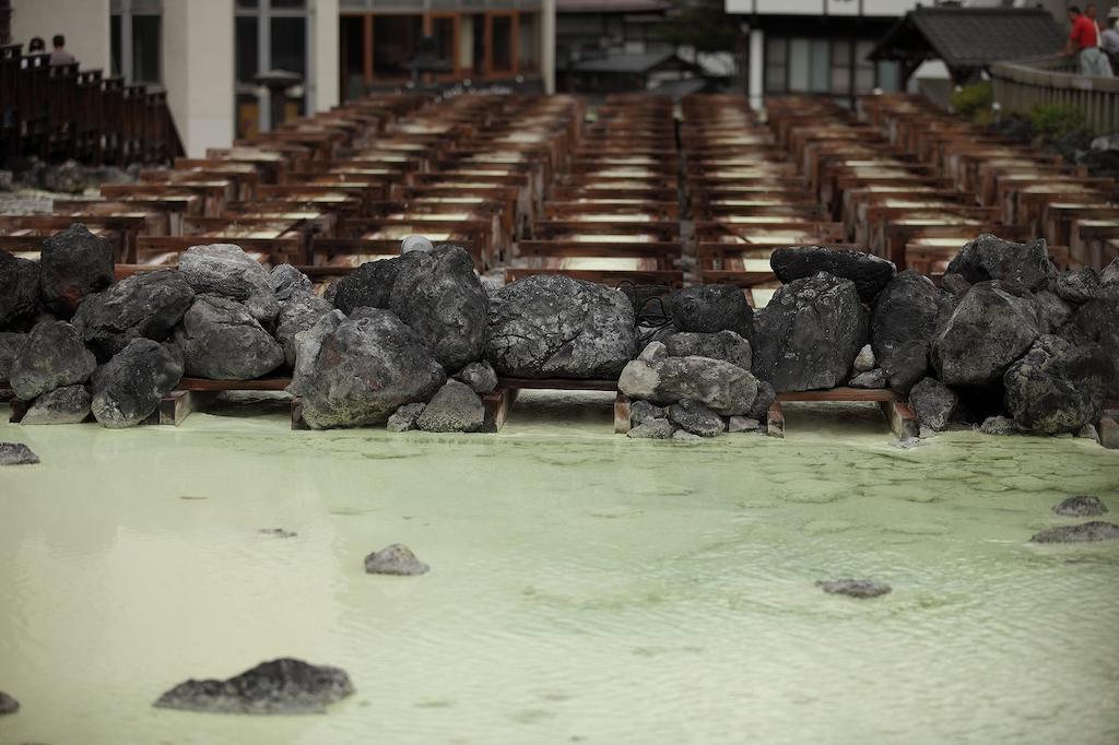 Kusatsu Onsen Ryokan Yoshinoya Hotel Екстериор снимка