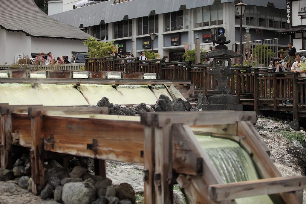 Kusatsu Onsen Ryokan Yoshinoya Hotel Екстериор снимка